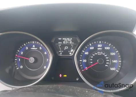 2012 Hyundai Elantra Gls из США, поврежденный, VIN 5NPDH4AE7CH105363